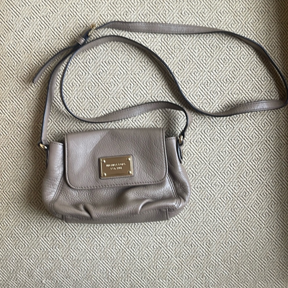 Michael Kors Taupe Crossbody Purse